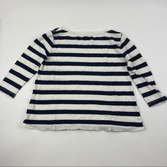 Gap Womens Shirt, Blue White Striped Small - Picture 6 of 6